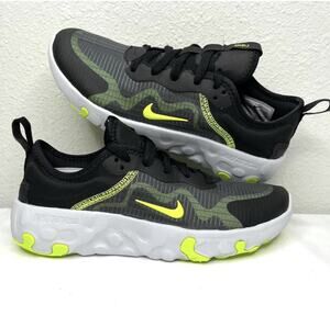 New Unisex Nike Renew Lucent (GS) CD6906004 Black Volt Running Shoes W US 6